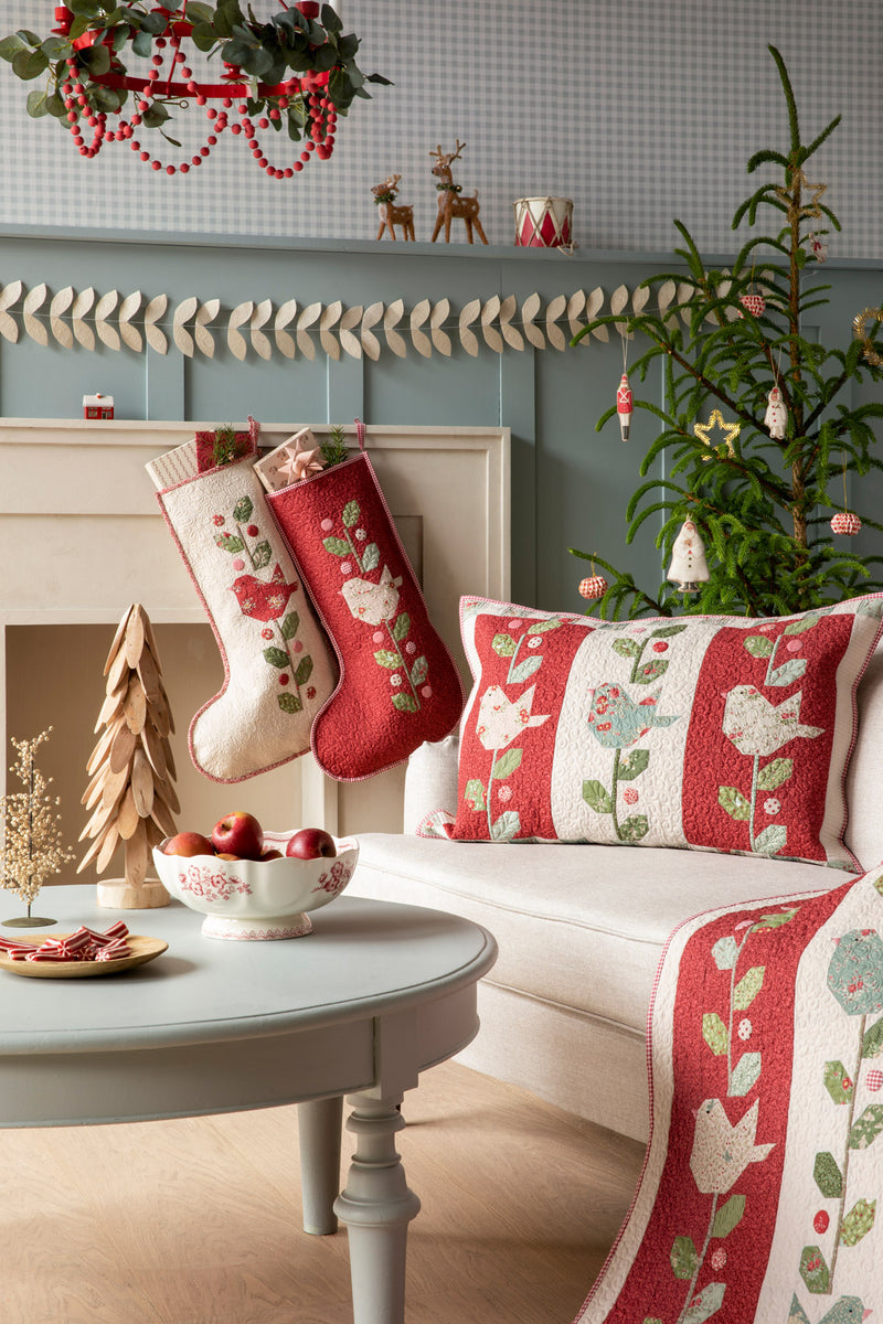Tilda | Merry Little Christmas: TD100634 'Joy' Pine: by the ½m