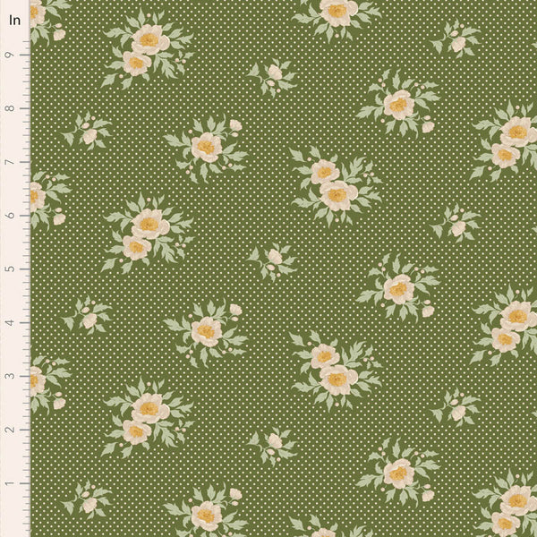 Tilda | Merry Little Christmas: TD100634 'Joy' Pine: by the ½m