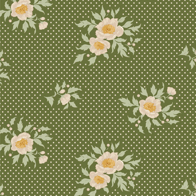 Tilda | Merry Little Christmas: TD100634 'Joy' Pine: by the ½m