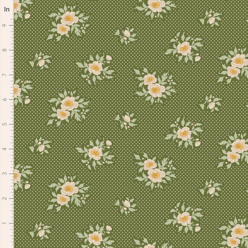 Tilda | Merry Little Christmas: TD100634 'Joy' Pine: by the ½m