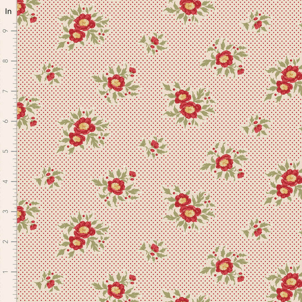 Tilda | Merry Little Christmas: TD100638 'Joy' Cream: by the ½m