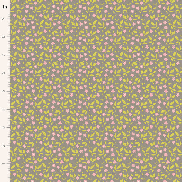 Tilda | Sunday Brunch Collection: 110118 'Tipsy' Grey: by the ½m