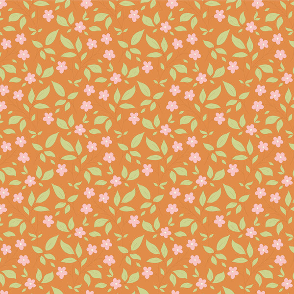 Tilda | Sunday Brunch Collection: 110120 'Tipsy' Ginger: by the ½m