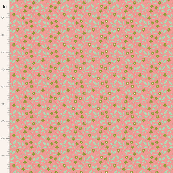Tilda | Sunday Brunch Collection: 110121 'Tipsy' Pink: by the ½m