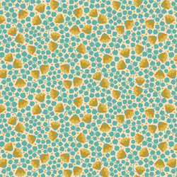 Tilda | Wallflower Collection: 110126 'Bellflower' Teal: by the ½m