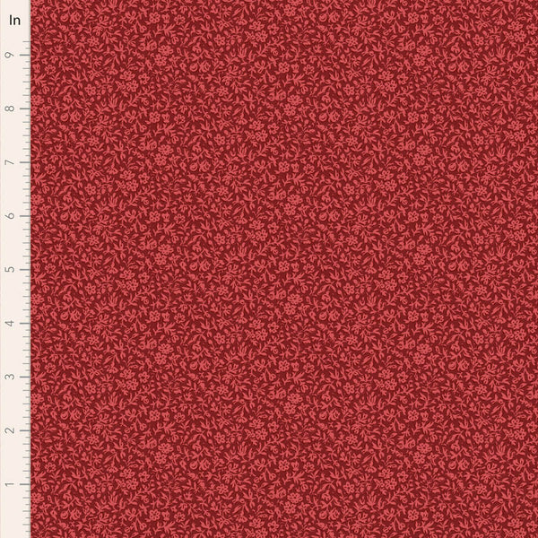 Tilda | Merry Little Christmas: TD110140 'Eve' Burgundy: by the ½m