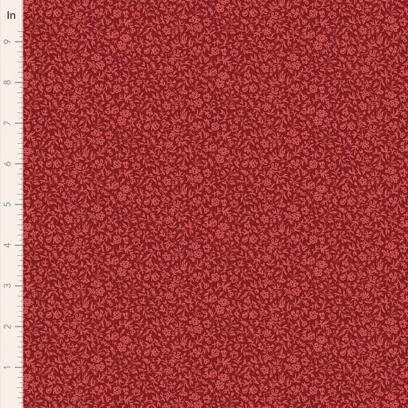 Tilda | Merry Little Christmas: TD110140 'Eve' Burgundy: by the ½m