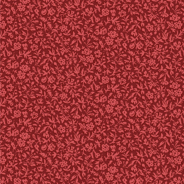 Tilda | Merry Little Christmas: TD110140 'Eve' Burgundy: by the ½m