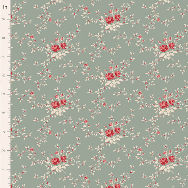 Tilda | Merry Little Christmas: TD110141 'Noel' Duckegg: by the ½m