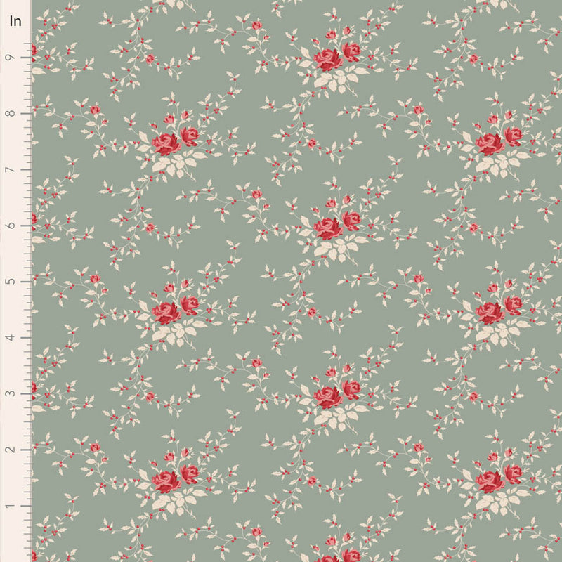 Tilda | Merry Little Christmas: TD110141 'Noel' Duckegg: by the ½m