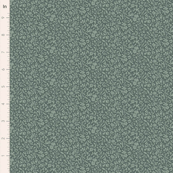 Tilda | Merry Little Christmas: TD110142 'Eve' Petrol: by the ½m