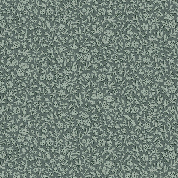 Tilda | Merry Little Christmas: TD110142 'Eve' Petrol: by the ½m