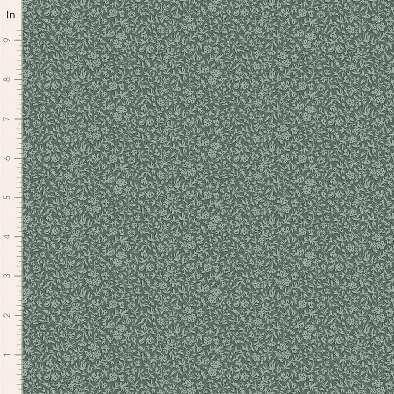 Tilda | Merry Little Christmas: TD110142 'Eve' Petrol: by the ½m