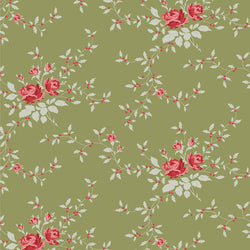 Tilda | Merry Little Christmas: TD110145 'Noel' Moss: by the ½m