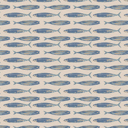 Katie O'Shea for Art Gallery Fabrics | Tomales Bay 'Catch the Drift' Dim AGFTOB10907: by the ½m