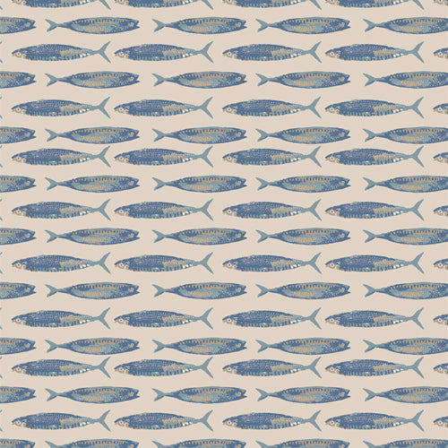 Katie O'Shea for Art Gallery Fabrics | Tomales Bay 'Catch the Drift' Dim AGFTOB10907: by the ½m
