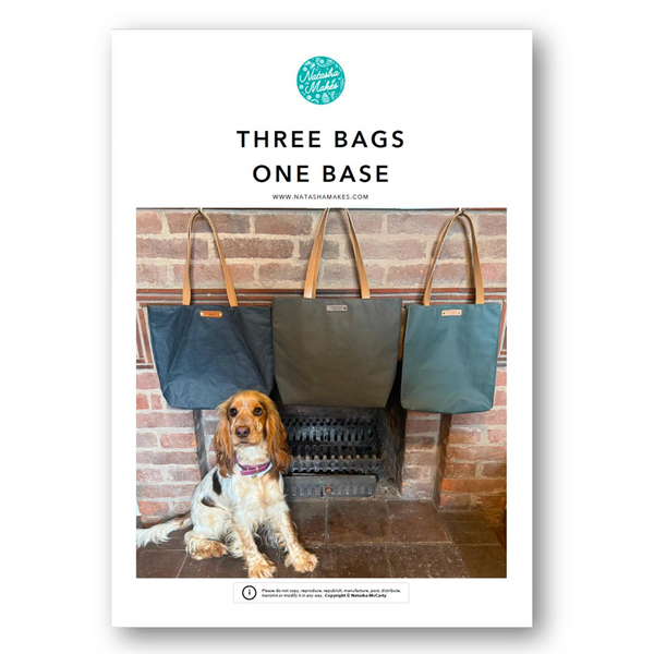 INSTRUCTIONS: Three Bags, One Base: PRINTED VERSION