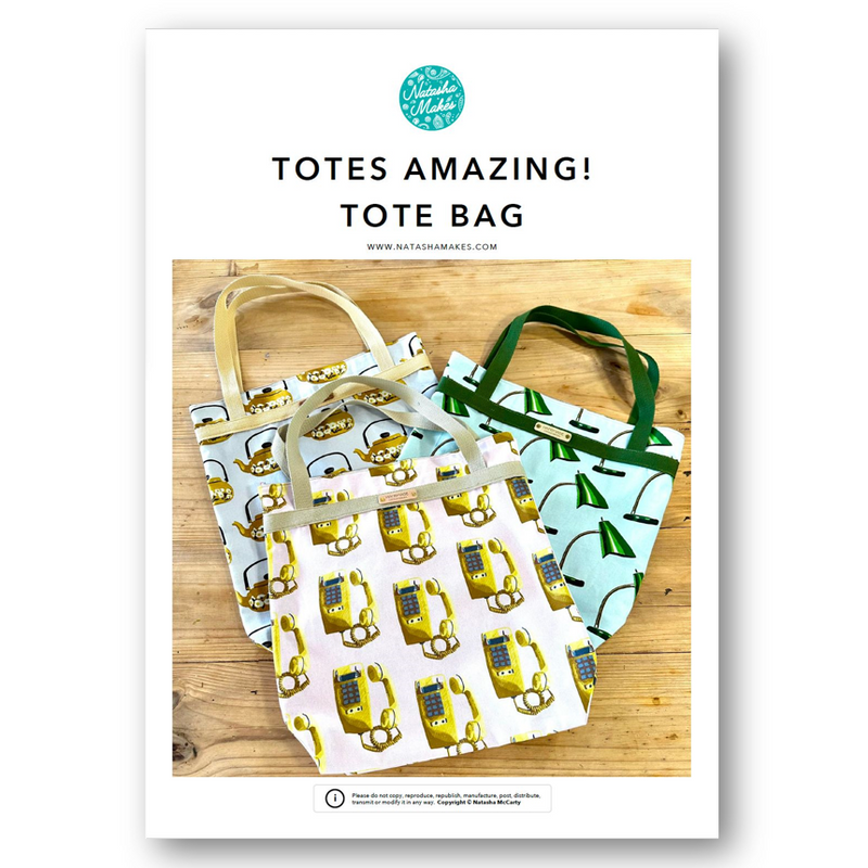 INSTRUCTIONS: Totes Amazing! Tote Bag: PRINTED VERSION