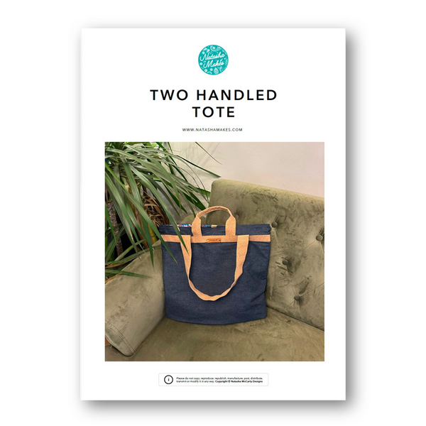 INSTRUCTIONS: Two Handled Tote: PRINTED VERSION
