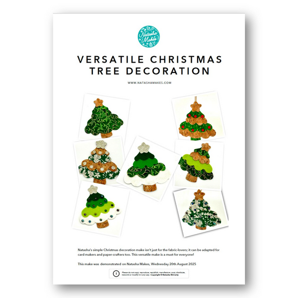 TEMPLATE: Versatile Christmas Tree Decoration: PRINTED VERSION