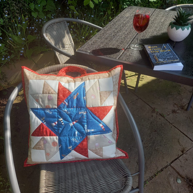 INSTRUCTIONS: Carry-Along Book Cushion Pattern: PRINTED VERSION