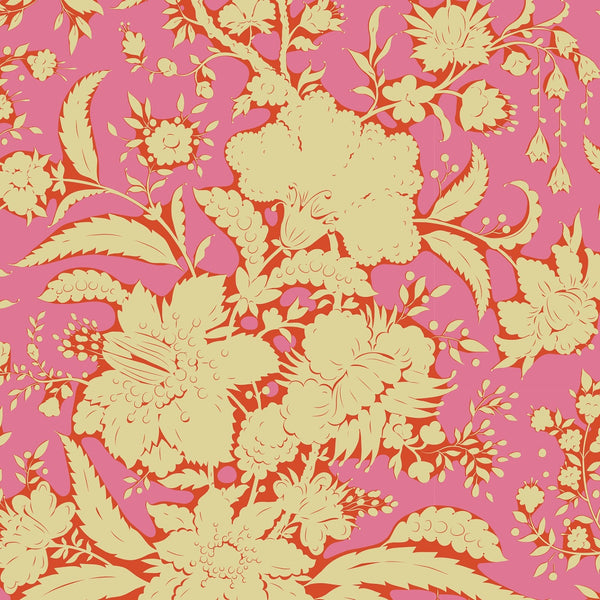 BOLT END SALE: Tilda | Bloomsville Collection: 110080 'Abloom' Blender in Pink: Approx 1.5m