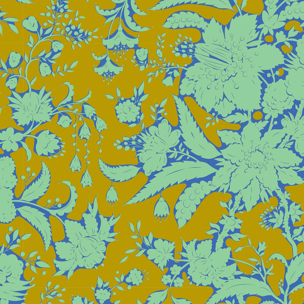 Tilda | Bloomsville Collection: 110081 'Abloom' Blender in Dijon: by the 1/2m