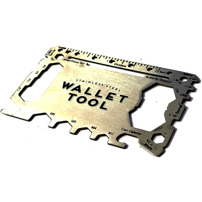 TOOL: Stainless Steel Wallet Multi Tool