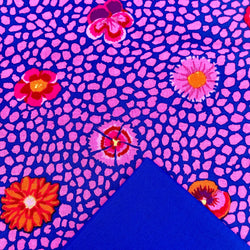 Half Metre Heaven: Kaffe Fassett Collective 'Guinea Flower' Pink GP59.PINK with Marine