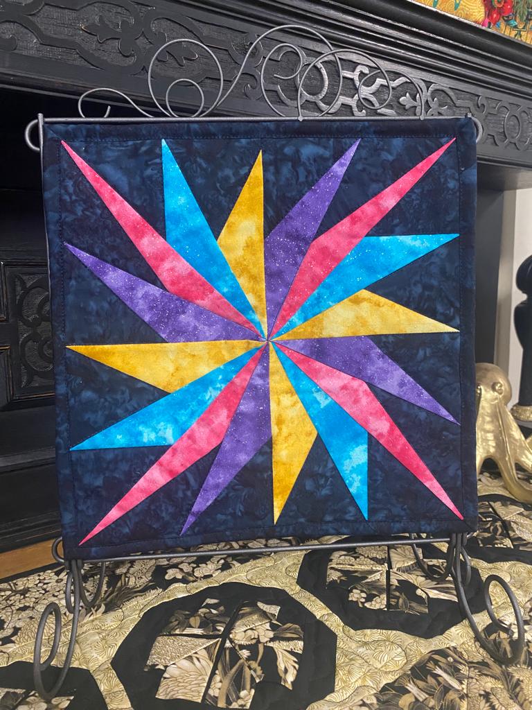 FABRIC KIT: Calendar Quilt | BLOCK 11 - November 'Fireworks' block