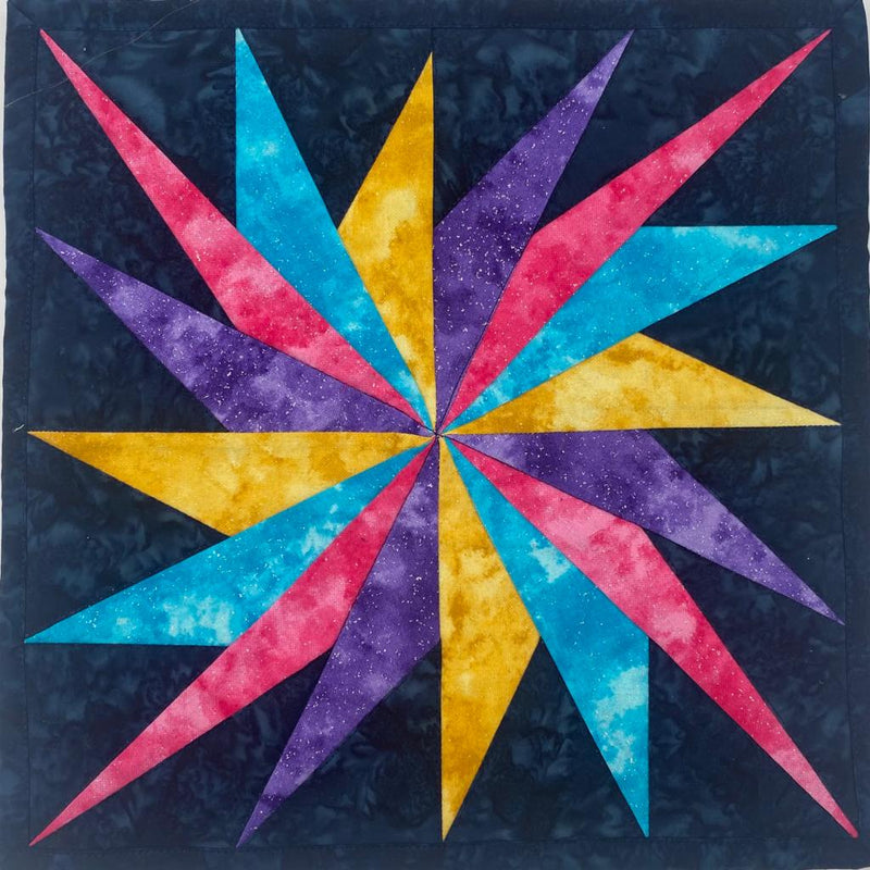 FABRIC KIT: Calendar Quilt | BLOCK 11 - November 'Fireworks' block