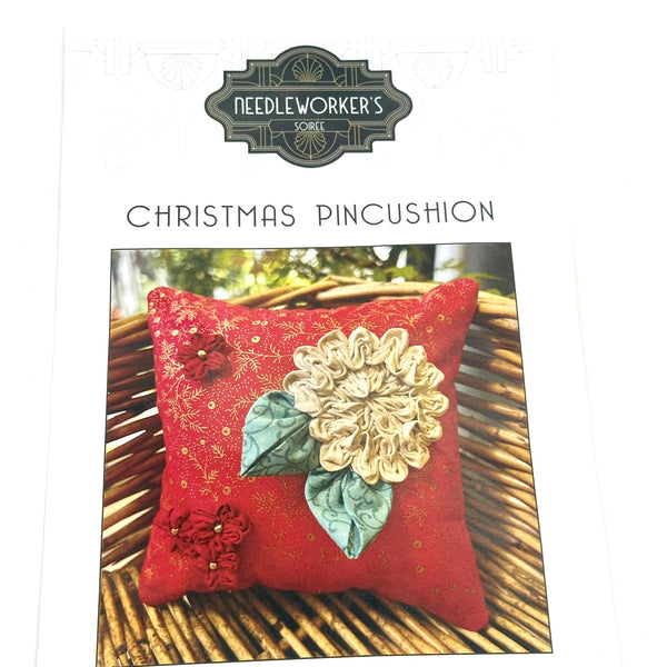 KIT: Leesa Chandler | Needleworker's Soiree 'Christmas Pincushion': Bright Red Option