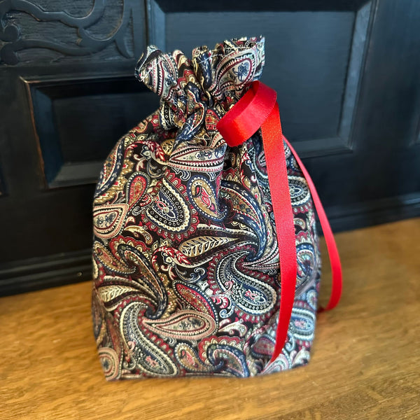 INSTRUCTIONS: Drawstring Gift Bag: DIGITAL DOWNLOAD