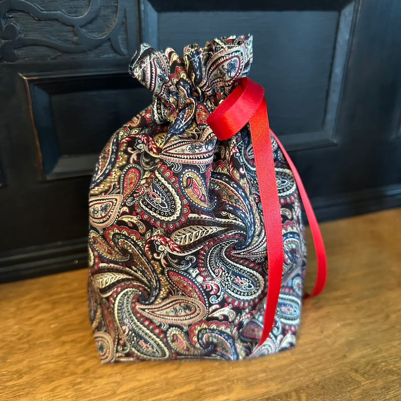 INSTRUCTIONS: Drawstring Gift Bag: PRINTED VERSION