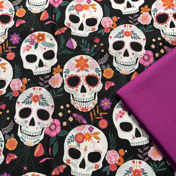 Half Metre Heaven: Bethan Janine for Dashwood Studio | Twilight 2116 'Skulls' Black with Magenta