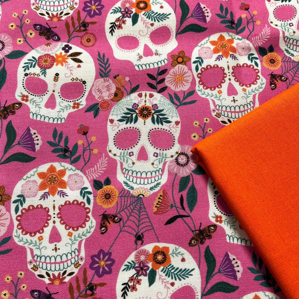 Half Metre Heaven: Bethan Janine for Dashwood Studio | Twilight 2117 'Sugar Skulls' Pink with Orange