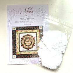 INSTRUCTIONS with EPP PIECES: Leesa Chandler | Melba 'Bella Donna': PRINTED VERSION (Pre-Packed)