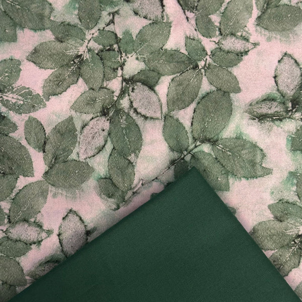 Half Metre Heaven: Katrinka | Nature's Contours 'Rose Leaf' Green PWKA025 with Fir