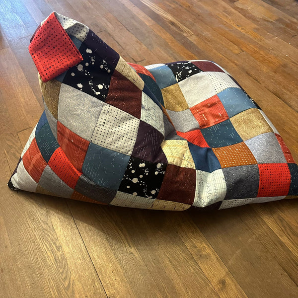 INSTRUCTIONS: Beanbag Recliner (Patchwork, Adult's Size): DIGITAL DOWNLOAD