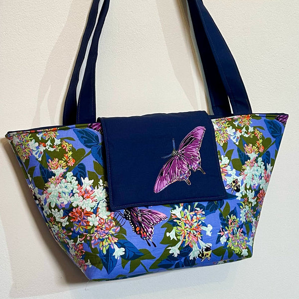 INSTRUCTIONS: Fancy Flap Bag: DIGITAL DOWNLOAD