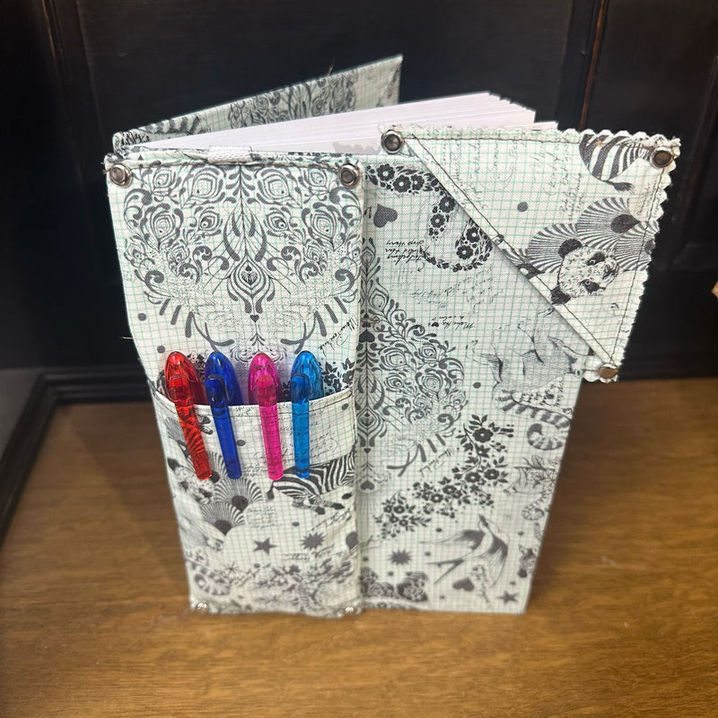 INSTRUCTIONS: Fabric Journal Cover: PRINTED VERSION