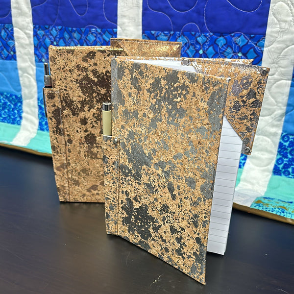 INSTRUCTIONS: PU/Cork Covered Journal with Integrated Pen Holder: DIGITAL DOWNLOAD