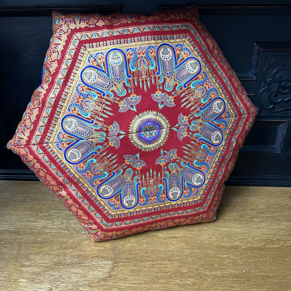 INSTRUCTIONS: Hexagon Cushion: DIGITAL DOWNLOAD