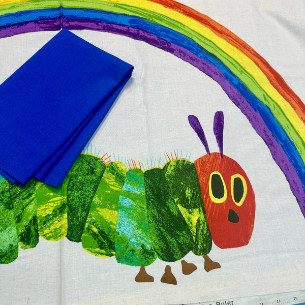 HMH Special Buy: The Very Hungry Caterpillar 'Rainbow Panel' White 2/9597W with Marine