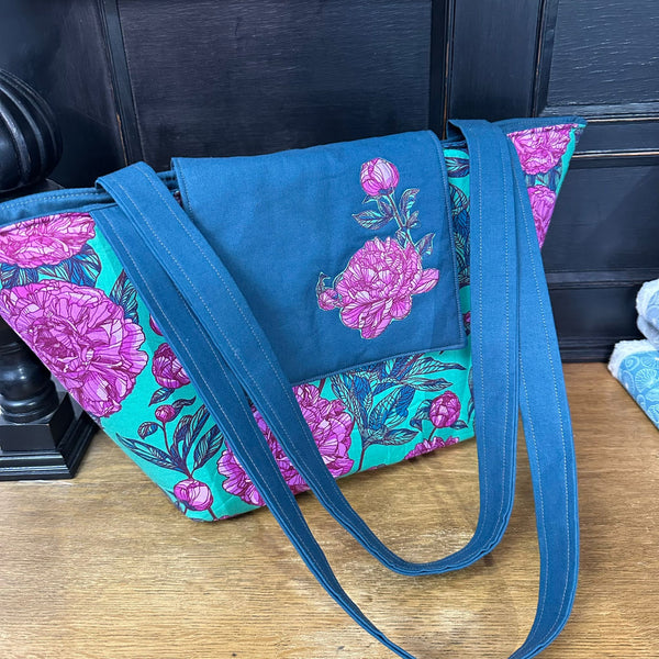SAMPLE SALE: Fancy Flap Bag: Anna Maria | Our Fair Home 'Housewarming' Jade