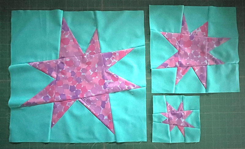 INSTRUCTIONS: Wonky Stars Quilt Pattern: PRINTED VERSION