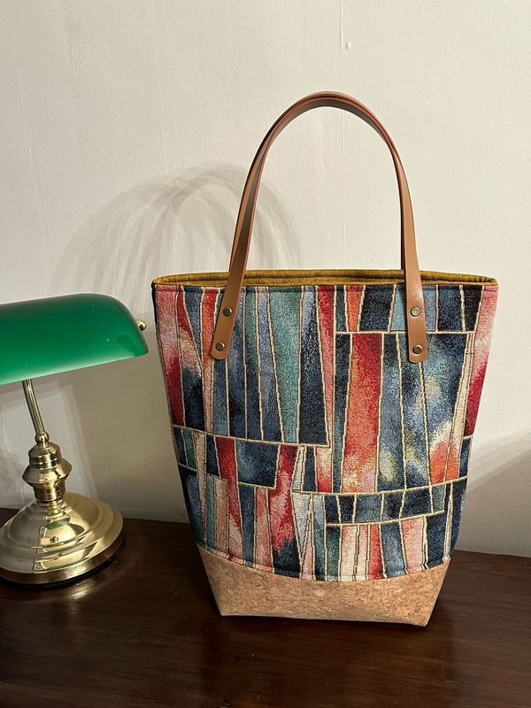 INSTRUCTIONS: Tapestry Cork-Bottomed Bag: DIGITAL DOWNLOAD