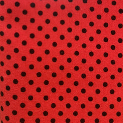 BOLT END SALE: Makower | 'Spot On' Black on Red 830/RX: Approx 1.5m