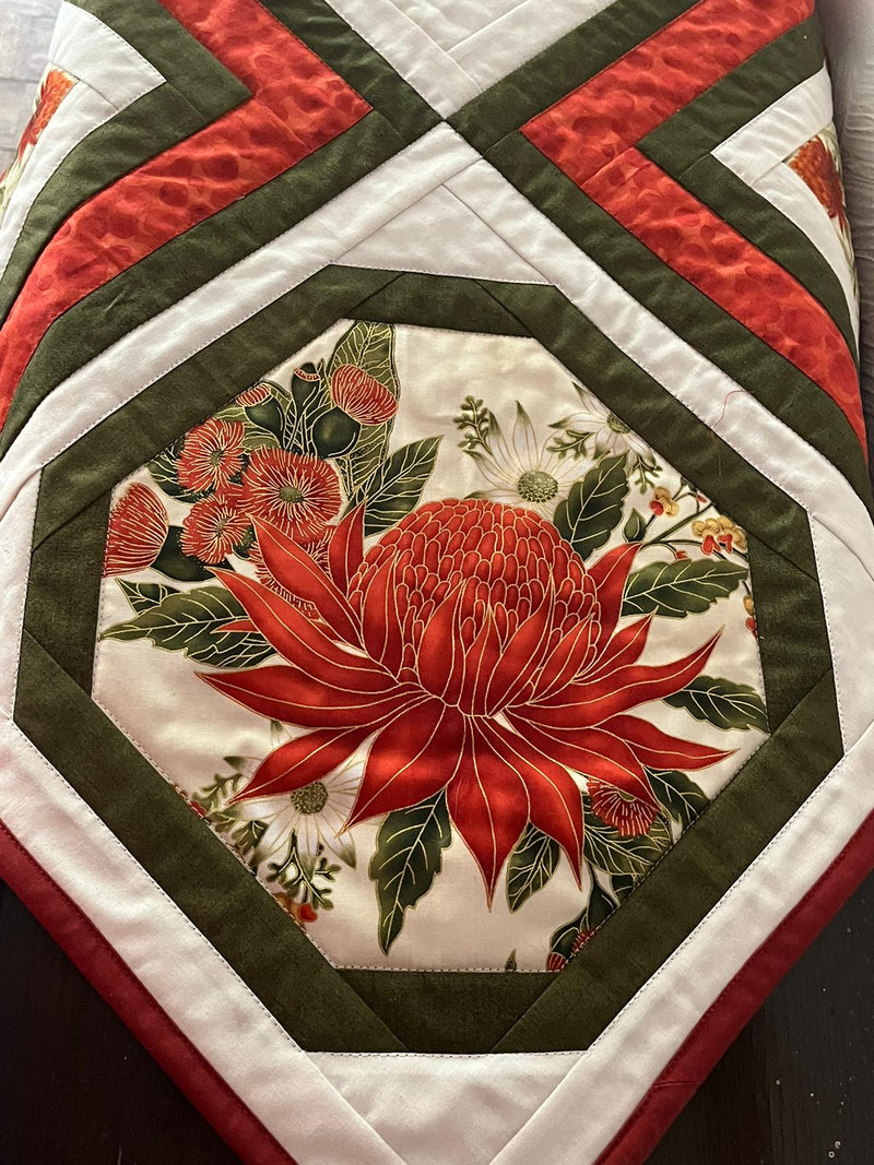 INSTRUCTIONS: Framed Octagon Runner: PRINTED VERSION