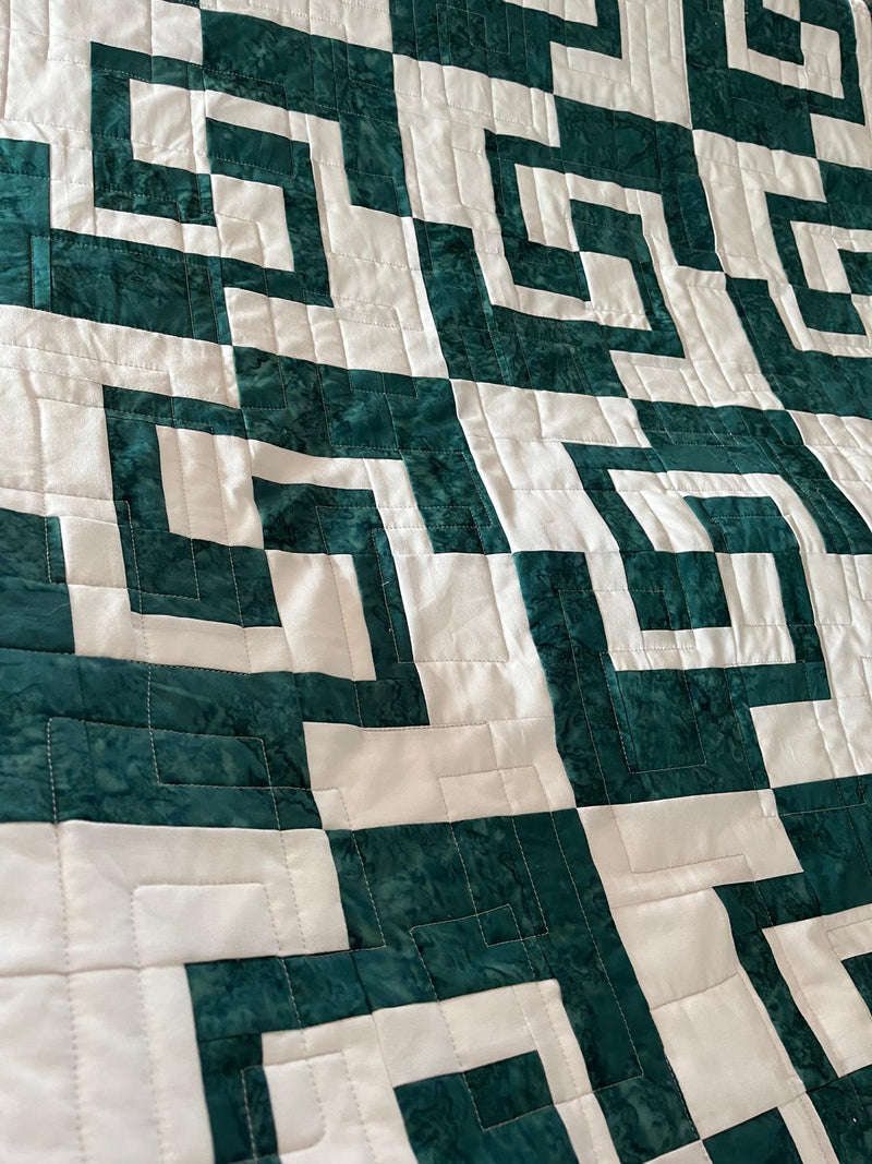 INSTRUCTIONS: Swirly Squares Quilt Pattern: PRINTED VERSION